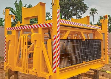 Engineers following safety protocols